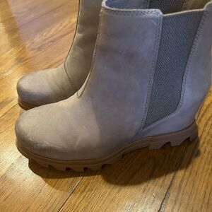 Sorel Taupe Ankle Boots for Women